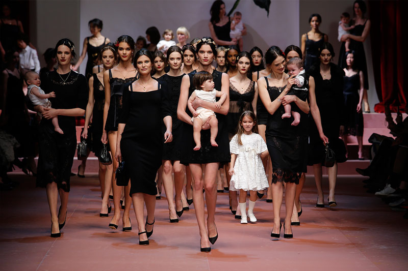 dolce and gabbana first collection